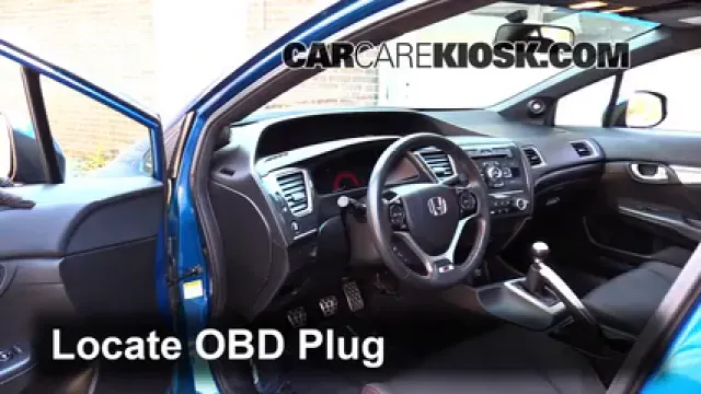 2013 Honda Civic Si 2.4L 4 Cyl. Sedan Compruebe la luz del motor Diagnosticar